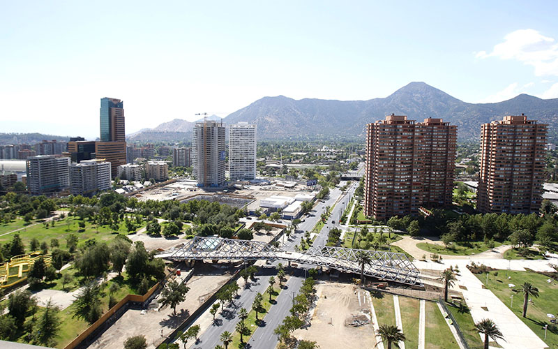 Região de Las Condes em Santiago do Chile