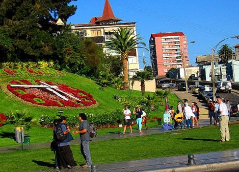 Visitar o Relógio de Flores em Viña del Mar Visitar o Relógio de Flores em Viña del Mar
