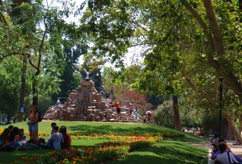 Parque Florestal em Santiago Parque Florestal em Santiago