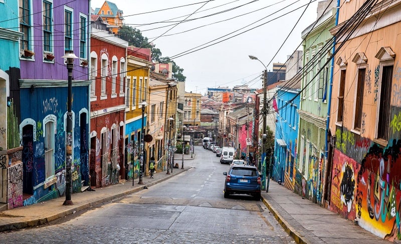 Passeio para Valparaíso no verão em Viña del Mar Passeio para Valparaíso no verão em Viña del Mar