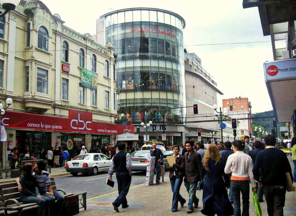 Centro de Temuco, no Chile Centro de Temuco, no Chile