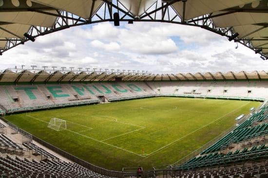 Estádio German Becker de Temuco, no Chile Estádio German Becker de Temuco, no Chile