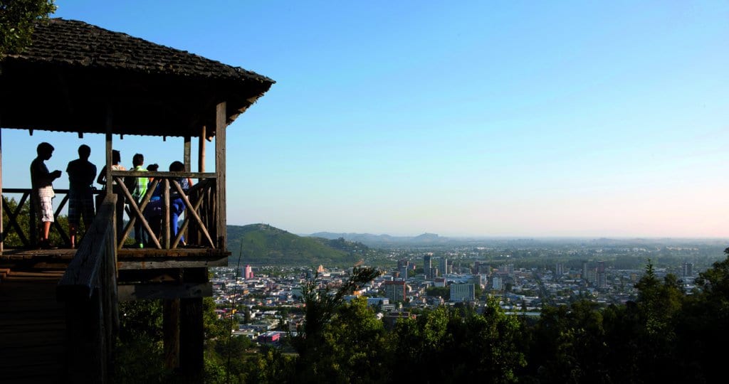 Mirante do Monumento Natural Cerro Ñielol em Temuco Mirante do Monumento Natural Cerro Ñielol em Temuco