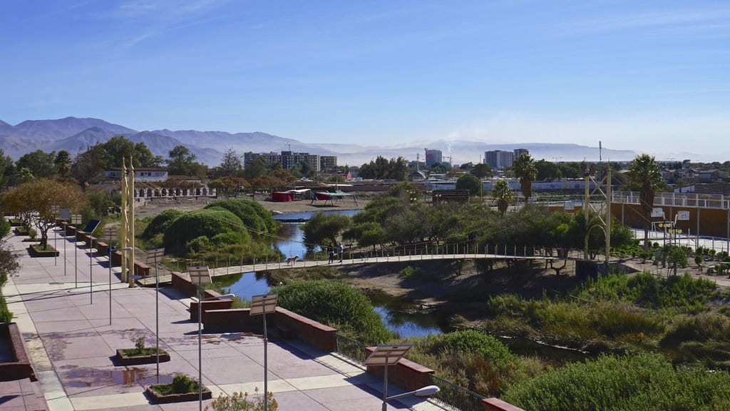 Parque El Loa em Calama, no Chile Parque El Loa em Calama, no Chile