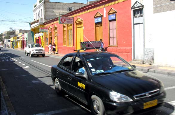 Como andar de táxi em Calama, Chile Como andar de táxi em Calama, Chile