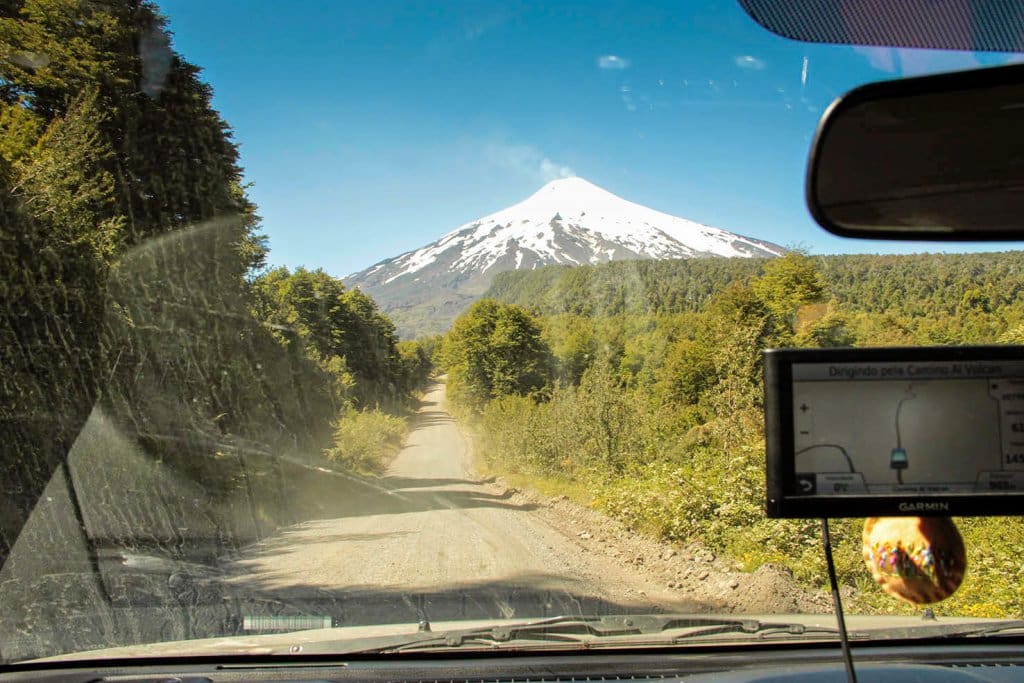 Dica do GPS no aluguel do carro em Pucón Dica do GPS no aluguel do carro em Pucón