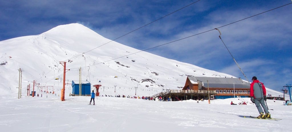 Esqui no Vulcão Villarrica em Pucón Esqui no Vulcão Villarrica em Pucón