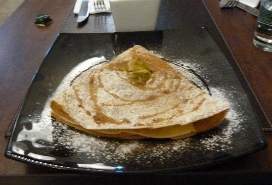 Crepe de La Creperie em Pucón Crepe de La Creperie em Pucón