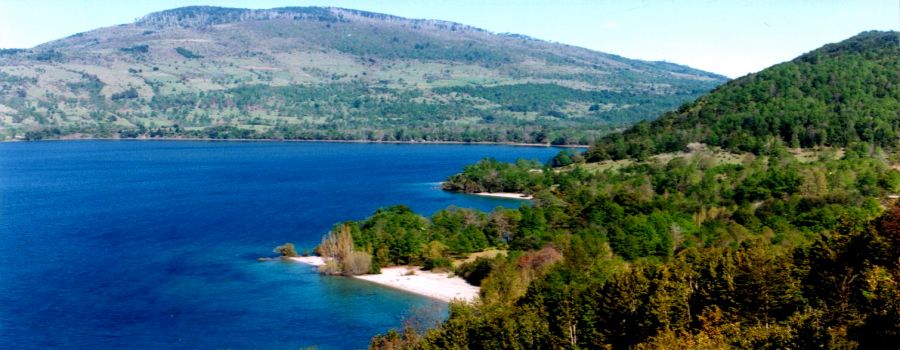 Lago Caburgua em Pucón Lago Caburgua em Pucón