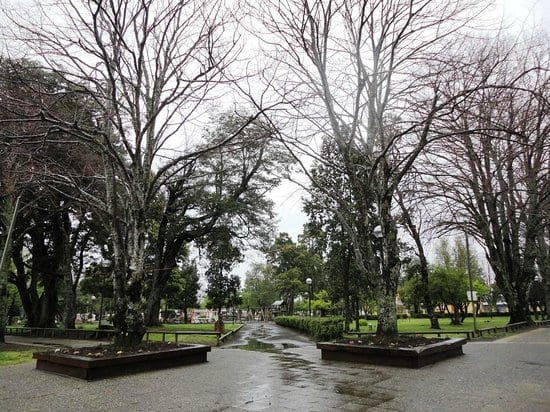 Plaza de Armas em Pucón Plaza de Armas em Pucón