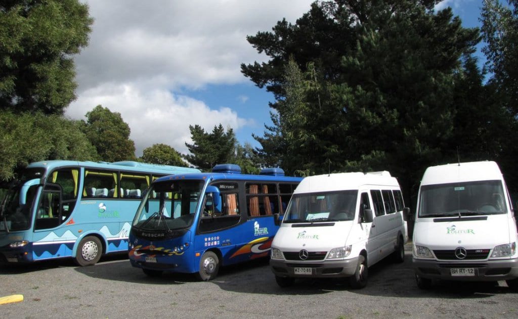 Transporte com agências de turismo em Pucón Transporte com agências de turismo em Pucón