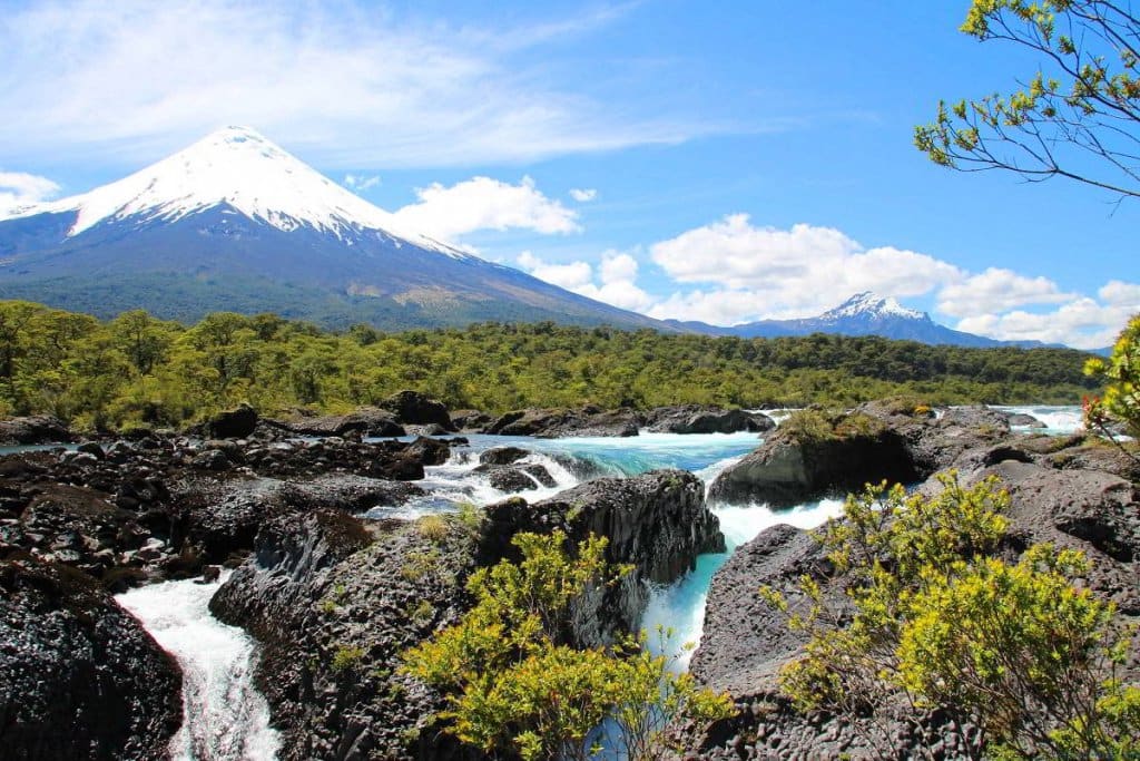 Parque Nacional Vicente Perez Rosales em Puerto Varas, no Chile Parque Nacional Vicente Perez Rosales em Puerto Varas, no Chile