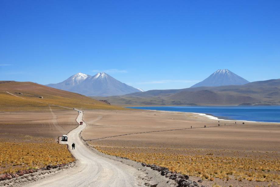 Lago e montanhas do Chile Lago e montanhas do Chile
