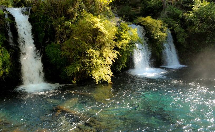 Passeio a Ojos del Caburgua em Pucón no Chile Passeio a Ojos del Caburgua em Pucón no Chile